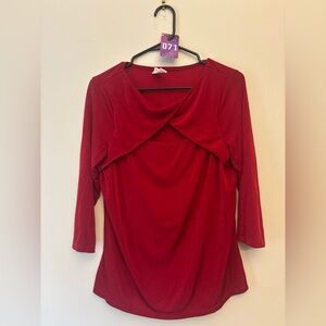 Chic Scarlet Women's Blouse